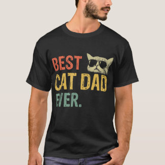 Camisetas de regalo de papi de gato mejor papa de 
