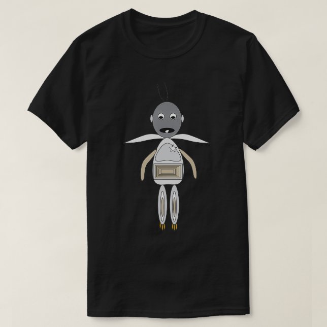 CAMISETAS de ROBOTS (Diseño del anverso)