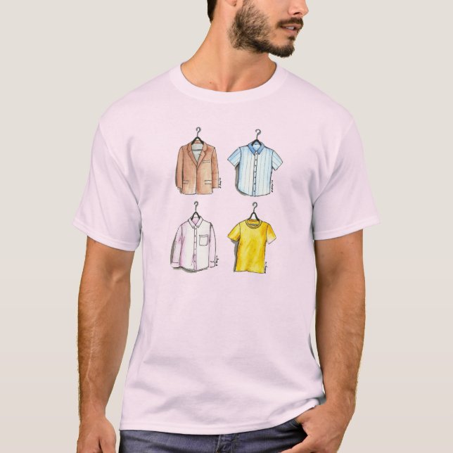 Camisetas de ropa de Closet Menswear Wardrobe Fash (Anverso)