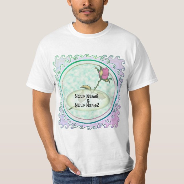 camisetas de Rosas bodas (Anverso)