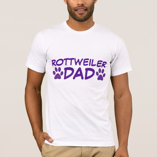 CAMISETAS DE ROTTWEILER DAD (Anverso)