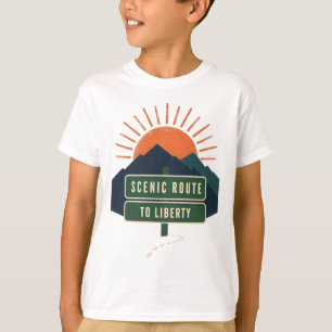 Camisetas de Ruta Escénica a la Libertad