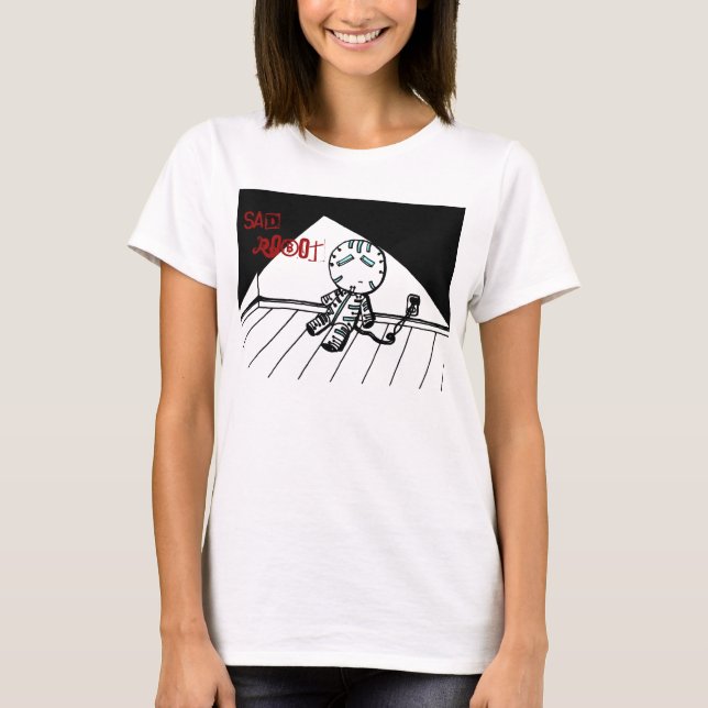 Camisetas de Sad Robot (Anverso)