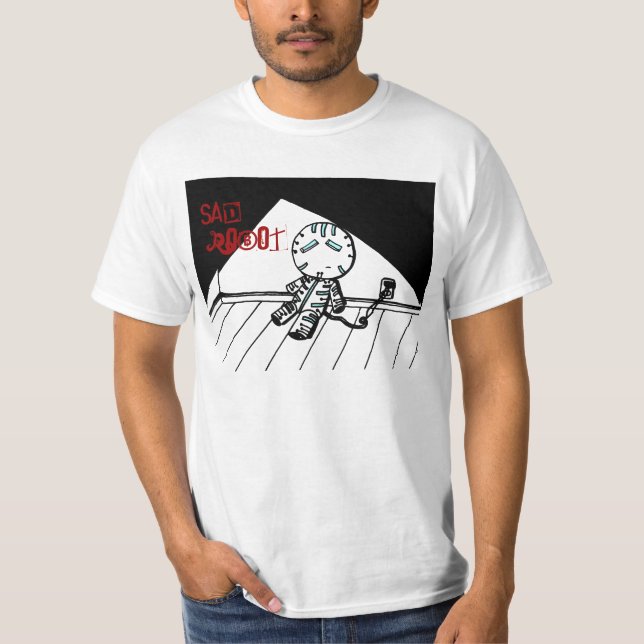 Camisetas de Sad Robot (Anverso)