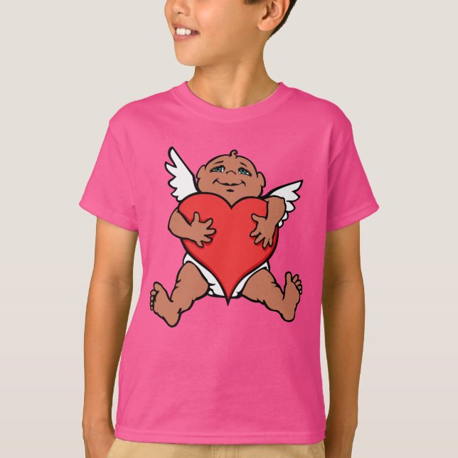 Camisetas de San Valentín cupido Camisetas de Jere (Anverso)