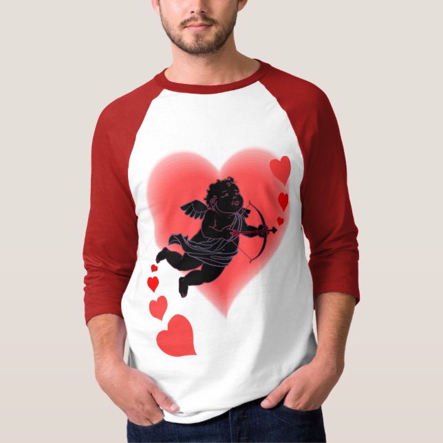 Camisetas de San Valentín Jersey Cupido Amor (Anverso)