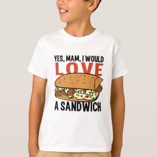 Camisetas de sandwich y chaquetas