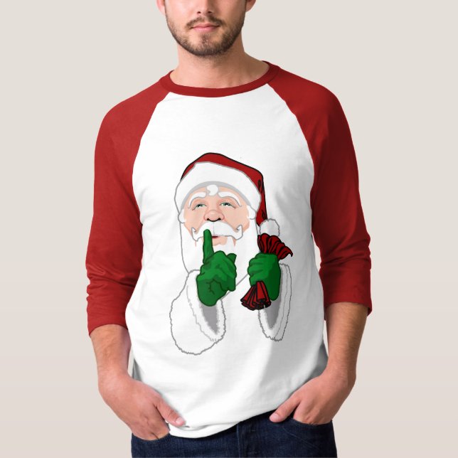 Camisetas de Santa Cláusula se burlan de las camis (Anverso)