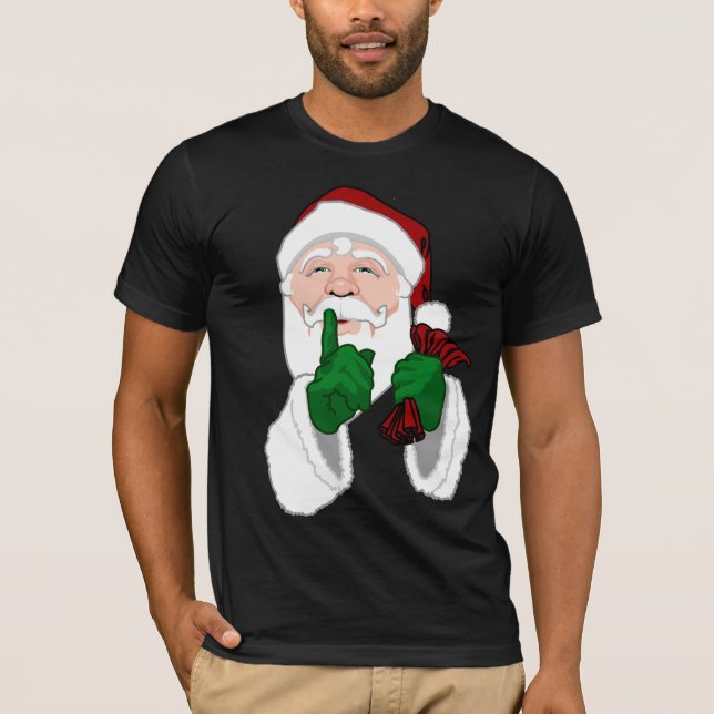 Camisetas de Santa Cláusula se burlan de las camis (Anverso)