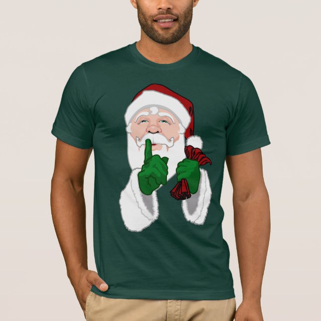 Camisetas de Santa Cláusula se divierten con camis (Anverso)