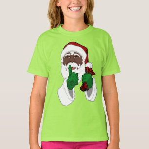 Camisetas de Santa Shirt africanas Chicas de Santa