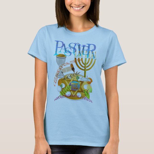 Camisetas de Seder del Passover (Anverso)