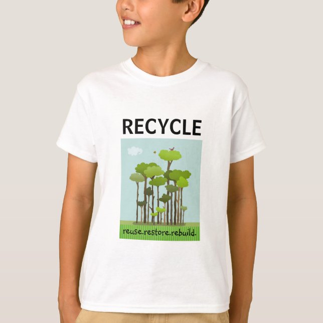 Camisetas de sensibilización ambiental (Anverso)