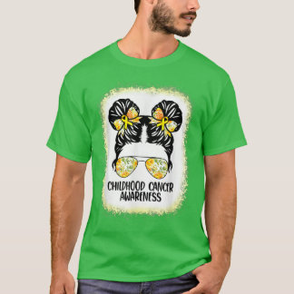 Camisetas de sensibilización sobre el cáncer infan