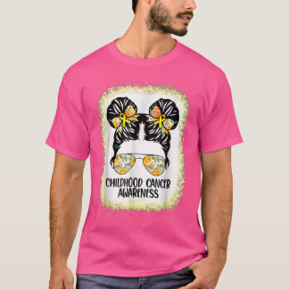 Camisetas de sensibilización sobre el cáncer infan