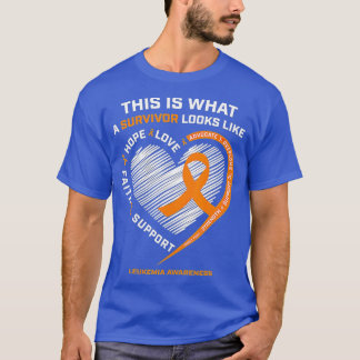 Camisetas de sensibilización sobre la leucemia Sob