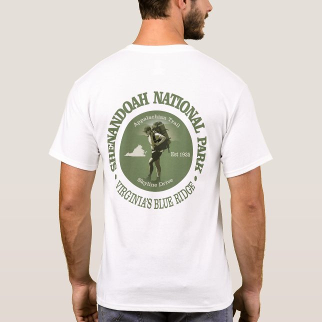 Camisetas de Shenandoah NP (Reverso)