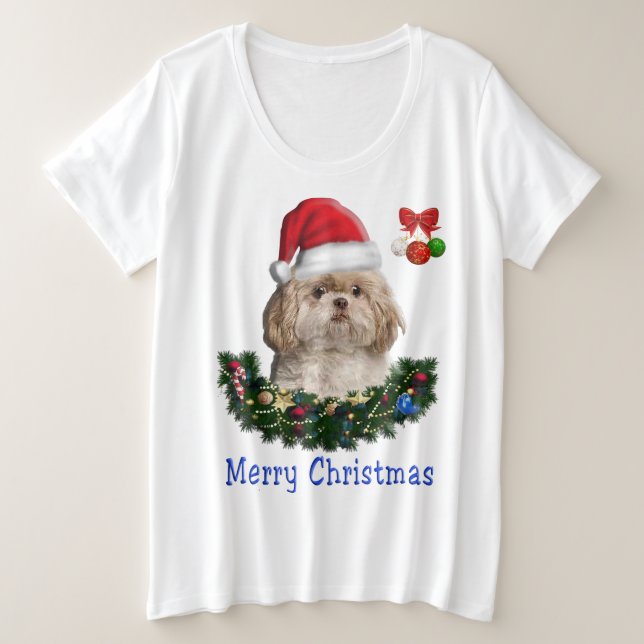 Camisetas de Shih-Tsu Dog (Anverso del diseño)