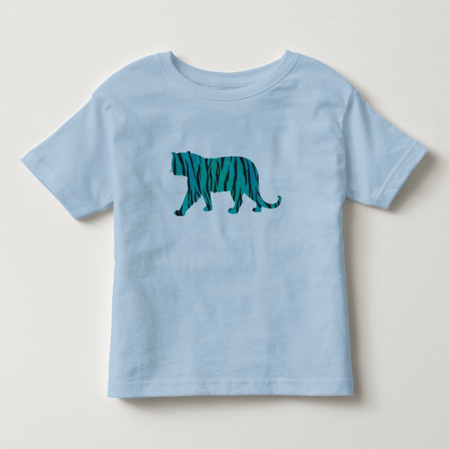 Camisetas de siluetas negras y Verde azuladas (Anverso)