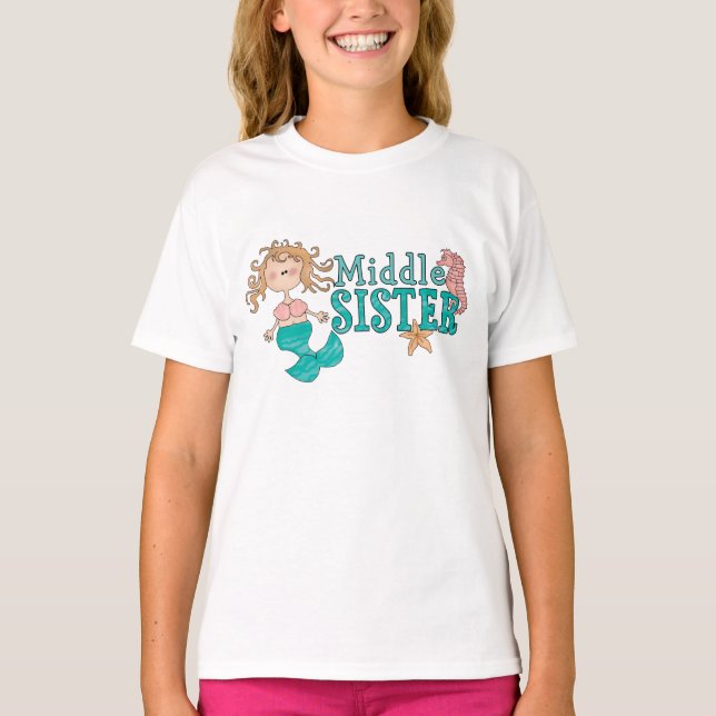 Camisetas de sirena media (Anverso)