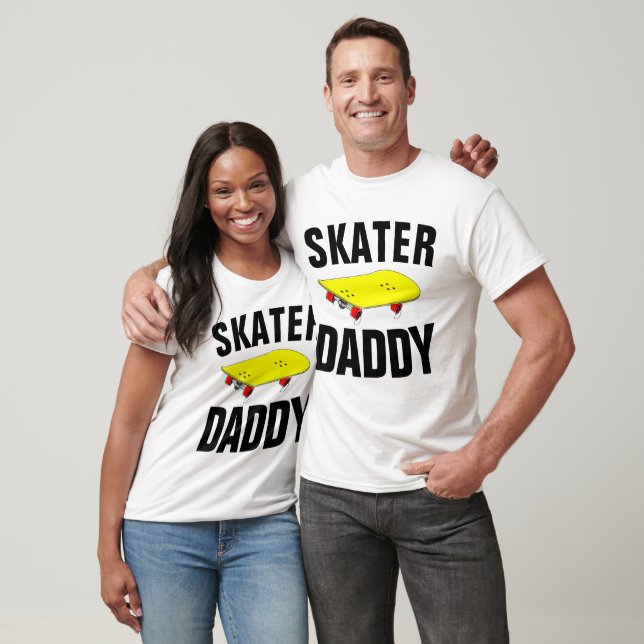 Camisetas de SKATEBOARDER DADDY (DAD) (Unisexo)