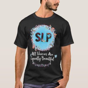 Camisetas de SLP Lingüismo Regalos de patólogos