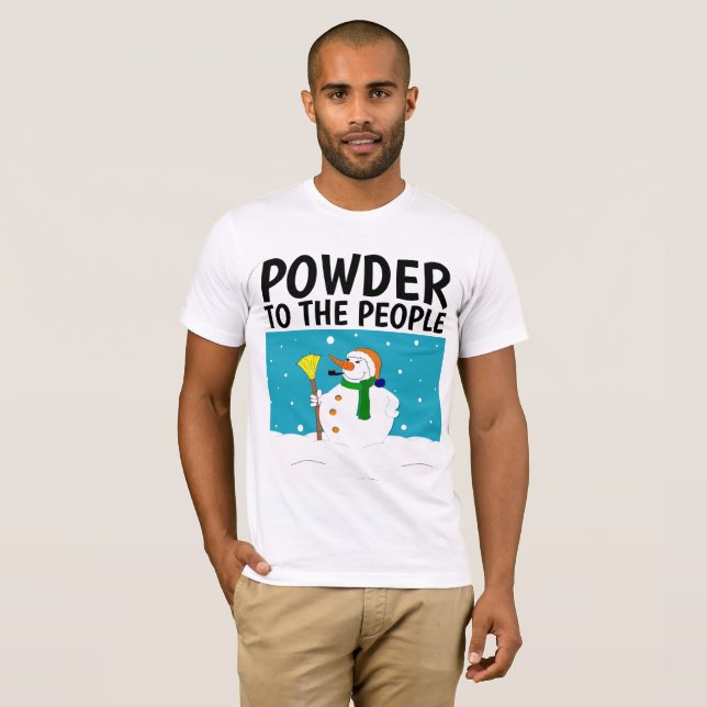 Camisetas de SNOW LOVER (Anverso completo)