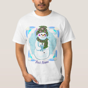 Camisetas de Snowman Granny