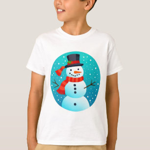 Camisetas de Snowman para navidades