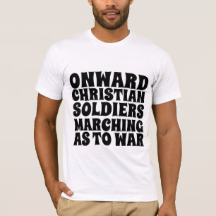CAMISETAS DE SOLDADOS CRISTIANOS HACIA ADELANTE