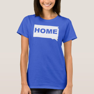 Camisetas de South Dakota Hogar Lejos del Estado