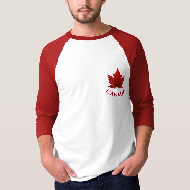 Camisetas de Souvenir de Canadá Camisetas de Jerse (Anverso)