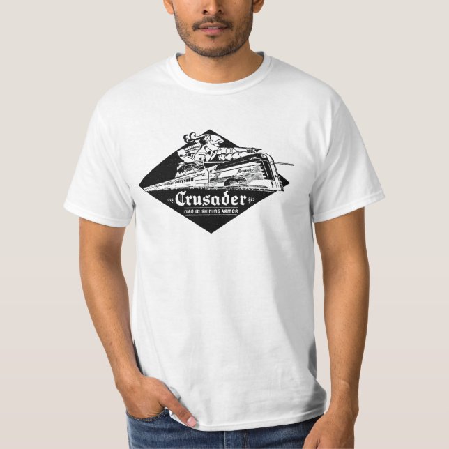 Camisetas de Streamliner del cruzado del (Anverso)