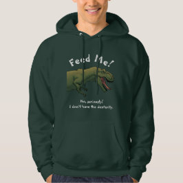 Camisetas de sudadera de los hombres de los dinosa