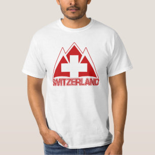 Camisetas de SUIZA - elija el estilo y el color