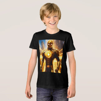 Camisetas de superhéroe heroico para niños