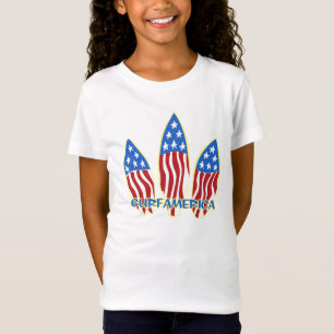 Camisetas de Surf America Chicas