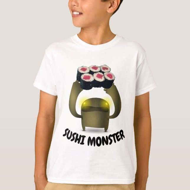 Camisetas de SUSHI MONSTER (Anverso)