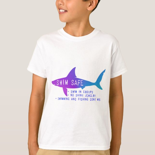 Camisetas de Swim Safe (Anverso)