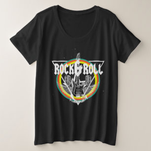 Camisetas de tamaño Rock & Roll Plus para mujeres 