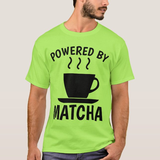Camisetas de té de MATCHA Green (Anverso)
