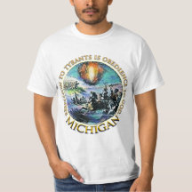 Camisetas de té de Michigan Tea Fiesta