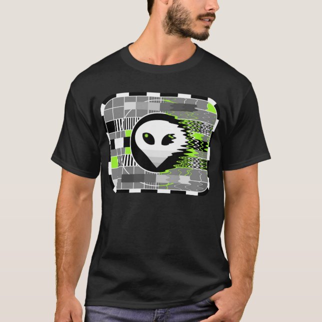 Camisetas de televisión extranjera de negro básico (Anverso)