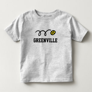 Camisetas de tenis Greenville para hombres, mujere
