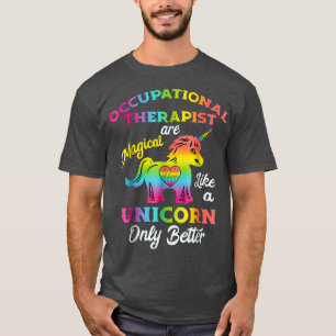 Camisetas de Terapia Ocupacional Unicorn OT Gifts