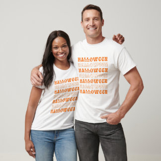 Camisetas de texto con tema de Halloween espeluzna