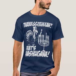 Camisetas de Thanksgivukkah Mashugana