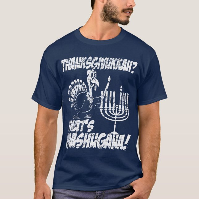 Camisetas de Thanksgivukkah Mashugana (Anverso)