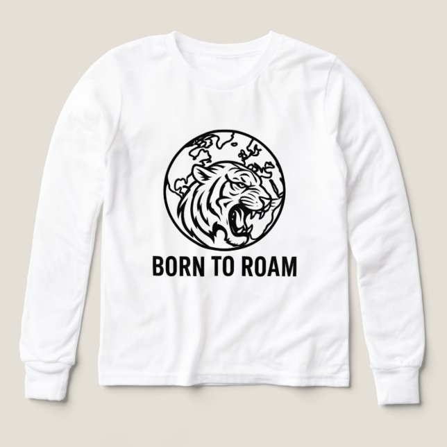 Camisetas de tigre para bebé (Diseño frontal)