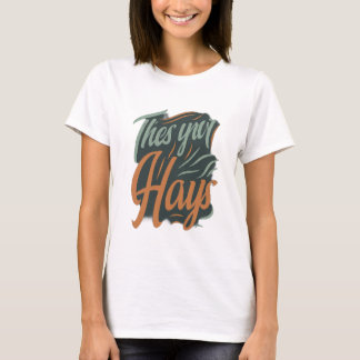 Camisetas de tipografía dinámica